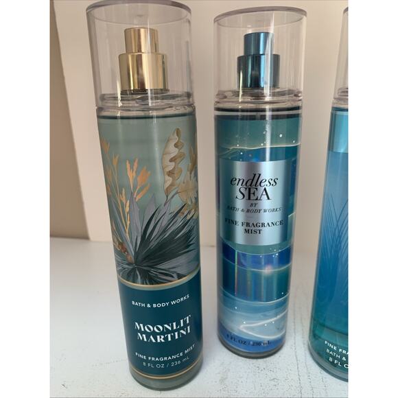 Lot Of (4) - Bath & Body Works BEACH Collection Fragrance Mist Spray Brand New - Picture 2 of 3